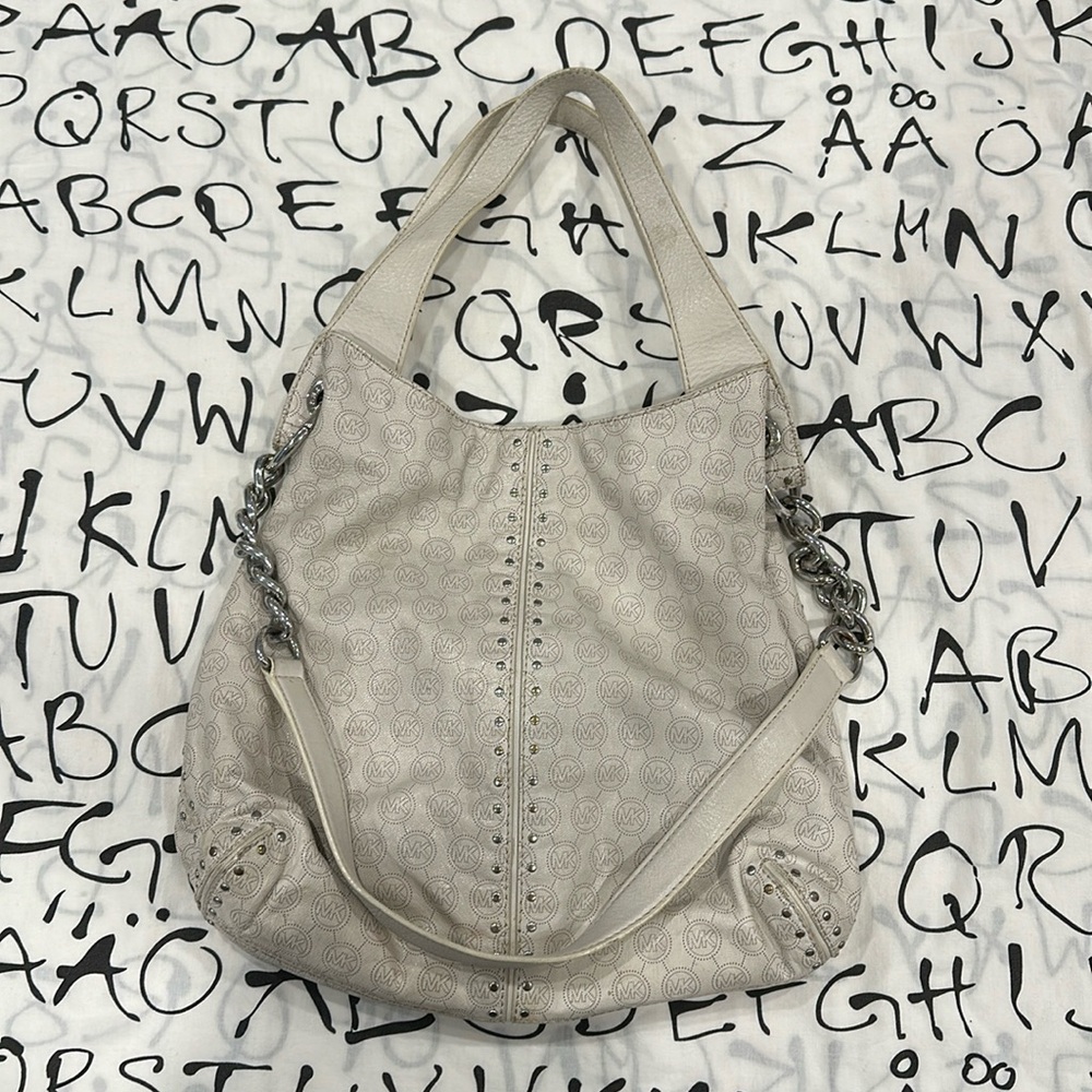 beautiful gently used Y2K micheal kors tote!!!!